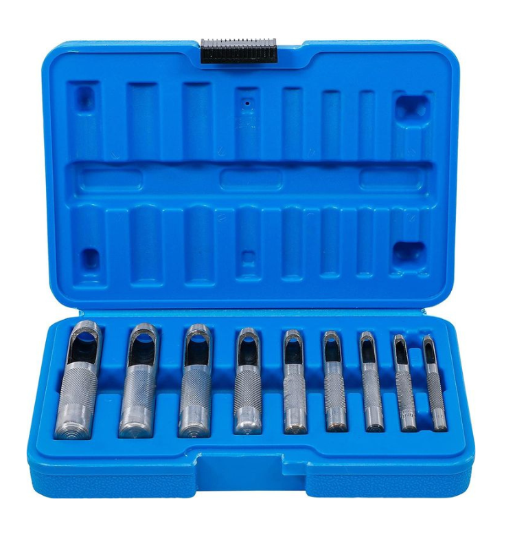 9pcs hole punch set (2.5mm – 10mm)